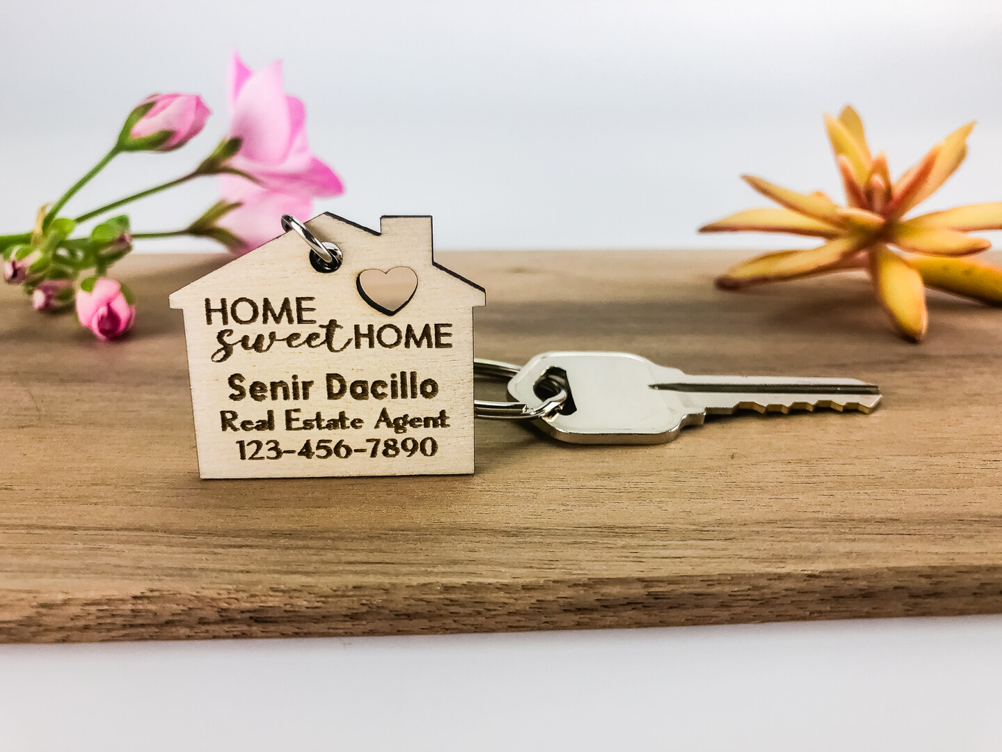 Real estate key chains store